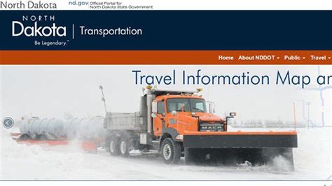 nddot|nd dept of transportation website.